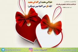  ایک دل میں، دنیا اور اللہ کی محبت